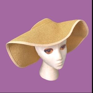 Saks Fifth Avenue Paper Sun Visor Hat